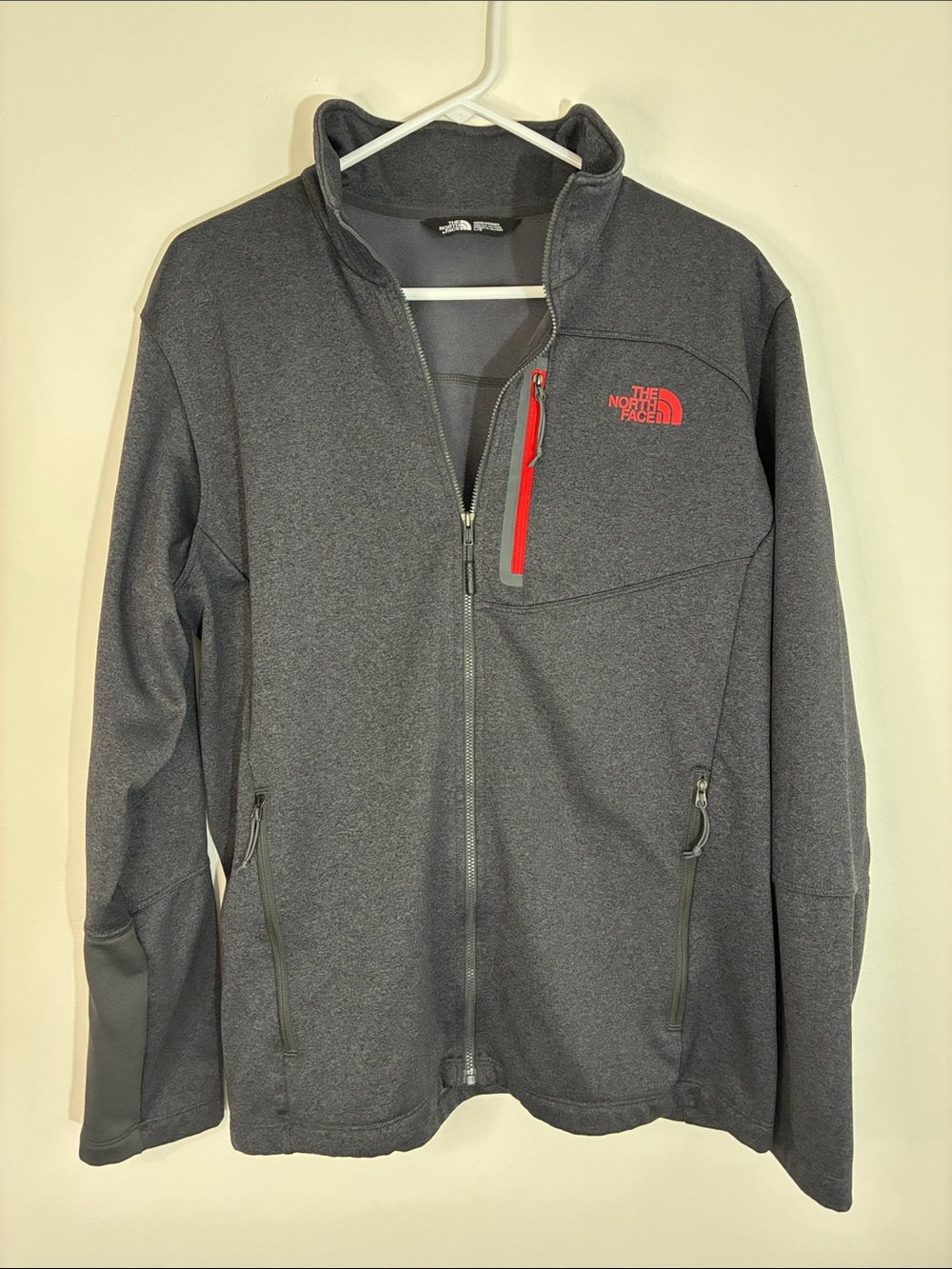 The North Face Charcoal Grey Zip Up